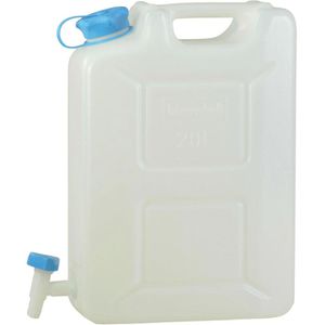 Hünersdorff Wasserkanister PROFI 816700, Kunststoff, mit UV-Schutz,  transparent, 22 Liter – Böttcher AG