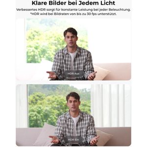 Produktbild für Webcam Obsbot Meet Flip, OWB-2510-CE, grau