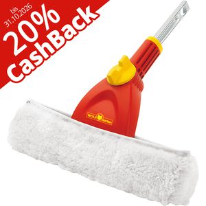 Produktbild für Fenstereinwascher Wolf-Garten Multi-Star EW-M, rot-gelb