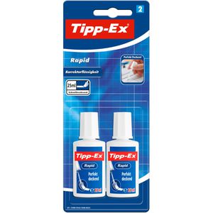Korrekturflüssigkeit Tipp-Ex Rapid, 2 Stück