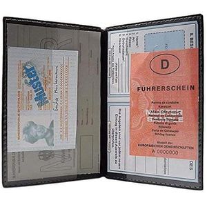Produktbild für Ausweisetui MJ-Design-Germany 2292, schwarz, aus Kunstleder