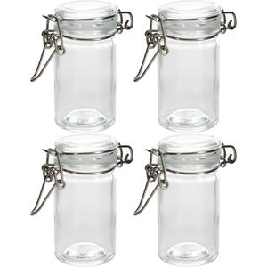 Produktbild für Gewürzgläser Zeller 19957 mini, aus Glas, mit Glasdeckel