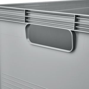 Produktbild für Eurobox Keeeper Robert, grau, 64 Liter, lebensmittelecht