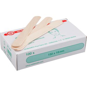 Produktbild für Holzspatel Nobamed Mundspatel
