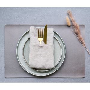 Produktbild für Platzset Zeller 27090, abwischbar, aus Kunstleder