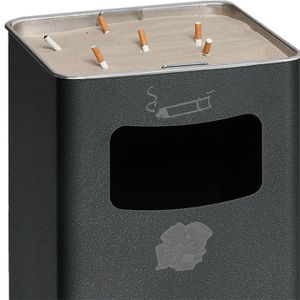 Produktbild für Aschenbecher VAR B32R, 3085, antik silber, für Outdoor