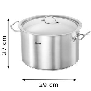 Produktbild für Kochtopf Bartscher E16L-1, 100448, 16 Liter