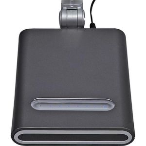 Produktbild für Schreibtischlampe Maul Maulpure, grau, LED, dimmbar