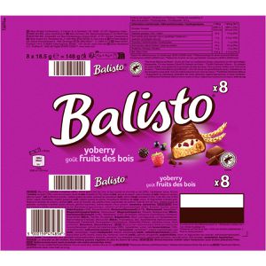Produktbild für Schokoriegel Balisto Joghurt Beeren Mix