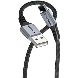 Produktbild für Ladekabel Verbatim Sync &amp; Charge, schwarz, 1,2m