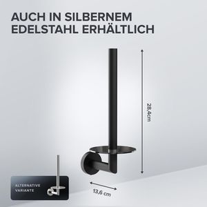 Produktbild für Toilettenpapier-Ersatzrollenhalter ovimar Skodsbol