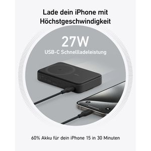 Produktbild für Powerbank Anker MagGo, 10000mAh