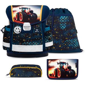 Schulranzen Belmil Classy, Tractron, 4-teilig