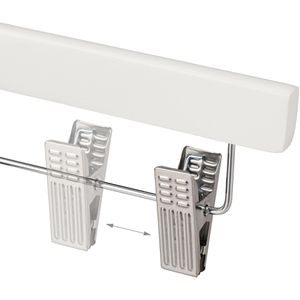 Produktbild für Hosenbügel Relaxdays 1002941149, aus Holz