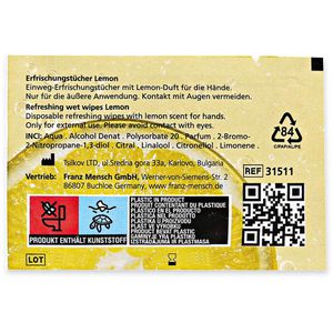 Produktbild für Erfrischungstücher Franz-Mensch Hygostar, 31511