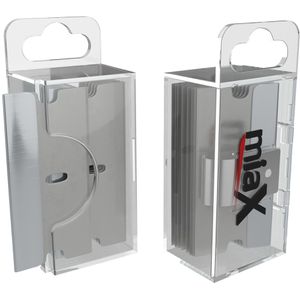 miaX Schaberklinge Premium, 39mm, für Schaber miaX Profi, 10 Stück , 10 Stück