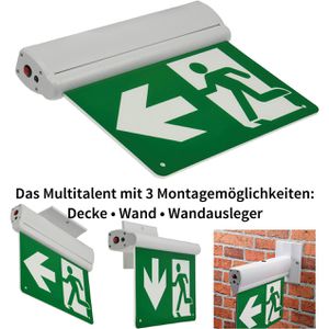 Produktbild für Notbeleuchtung ChiliTec NL-8, Fluchtwegleuchte, LED mit Akku
