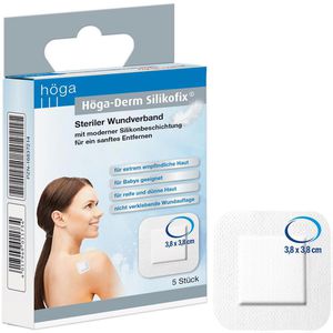 Produktbild für Pflaster Höga Derm Silkofix, 5 Strips