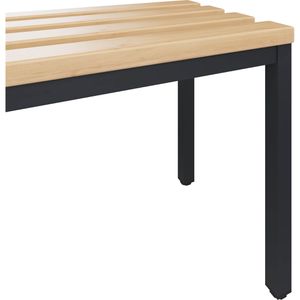 Produktbild für Umkleidebank CP-Möbel 8050-000, Sitzfläche Holz, 100 cm
