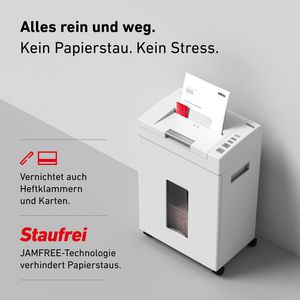 Produktbild für Aktenvernichter Ideal 82919111 Shredcat 8291 CC, mit Rollen