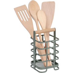 Küchenutensilienhalter Zeller 27449, Metall / Holz