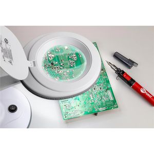 Produktbild für Lupenleuchte Goobay 60366 SMD, 100 mm Glaslinse, LED