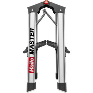 Produktbild für Klapptritt Hailo Master D70, 10000-121, eloxiertes Aluminium