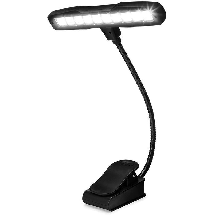 Ansmann Leselampe Clip-Light LED, Buch-Klemme, Akku, USB, 3 Lichtfarben,  dimmbar – Böttcher AG