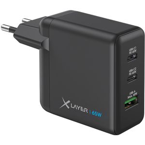 Produktbild für USB-Ladegerät XLayer 219588 GaN, 65 Watt