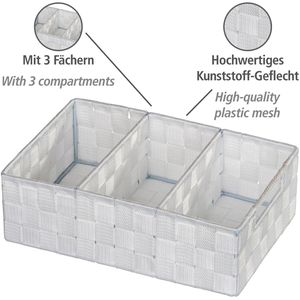 Produktbild für Aufbewahrungskorb Wenko Adria 3 Fächer