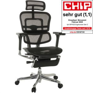Bürostuhl hJh-OFFICE ERGOHUMAN PLUS LEGPRO GEN2