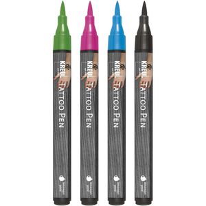 Produktbild für Tattoostift Kreul Tattoo Pen Set, sortiert