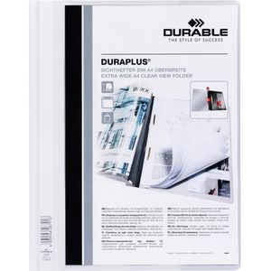 Durable 2579-02 Duraplus PVC Angebotsmappe weiß