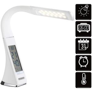 Produktbild für Schreibtischlampe Monzana Lilly, weiß, LED, dimmbar