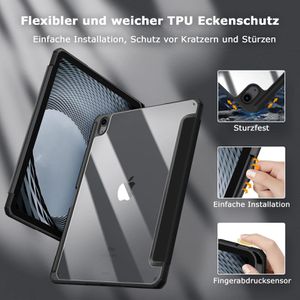Produktbild für Tablet-Hülle Fintie Hybrid Slim Case, schwarz