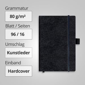 Produktbild für Notizbuch Herlitz my.book classic, Kunstleder Hardcover