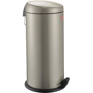Mülleimer Wesco Capboy Maxi, neusilber