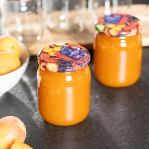 Produktbild für Einmachglas Böttcher-AG Obstdekor, mit Schraubdeckel