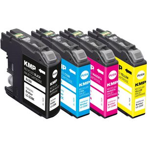 Produktbild für Tinte KMP B62VX für Brother LC-223VAL