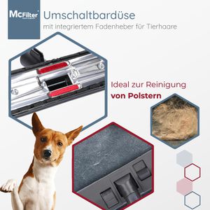 Produktbild für Staubsaugerdüse McFilter Kombidüse SDM-A45