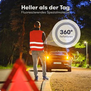 Produktbild für Warnweste PURAHELP Auto, orange