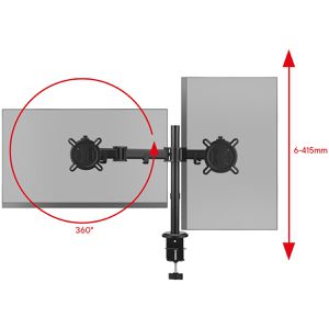 Produktbild für Monitorhalterung One-For-All Universal-Monitorarm Dual DM2210