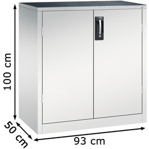 Produktbild für Werkzeugschrank CP-Möbel 8821-5035, aus Metall, lichtgrau