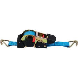 Produktbild für Spanngurt Connex DY270623, blau, mit Spitzhaken &amp; Ratsche