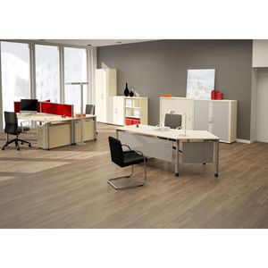 Produktbild für Rollladenschrank Geramöbel Flex, S-312310-SA, aus Holz