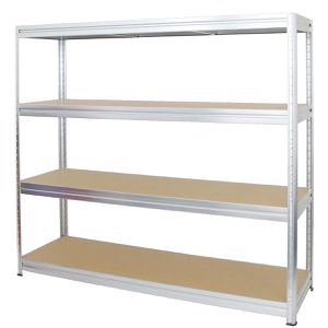 Weitspannregal PROREGAL DINO, 4 Holzböden