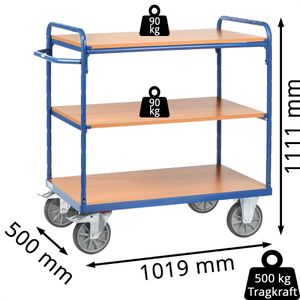 Produktbild für Etagenwagen Fetra 8100