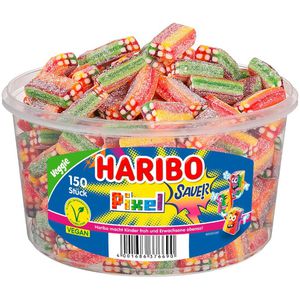 Fruchtgummis Haribo Pixel sauer