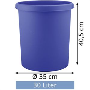 Produktbild für Papierkorb Han 1834-14, blau