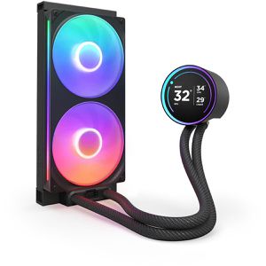 CPU-Kühler NZXT Kraken Elite 280 RGB, RL-KR28E-B2, PWM